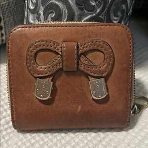 See By Chloe Tan Leather Card Holder